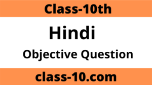 Read more about the article 10th Class Objective Questions in Hindi pdf